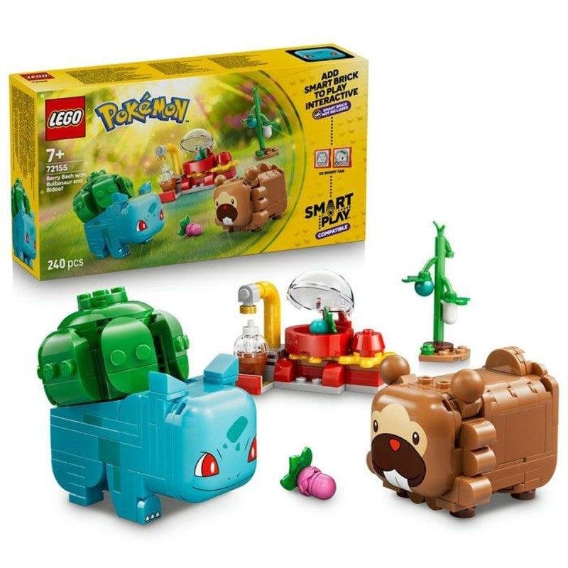 LEGO Pokémon Smart Play Bulbasaur e Ivysaur 72155 240 piezas