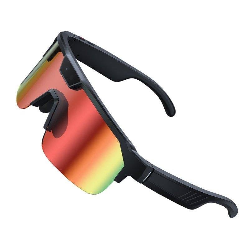 Blossom Zeblaze Gafas Inteligentes Cámara IA Altavoces Traductor Naranja