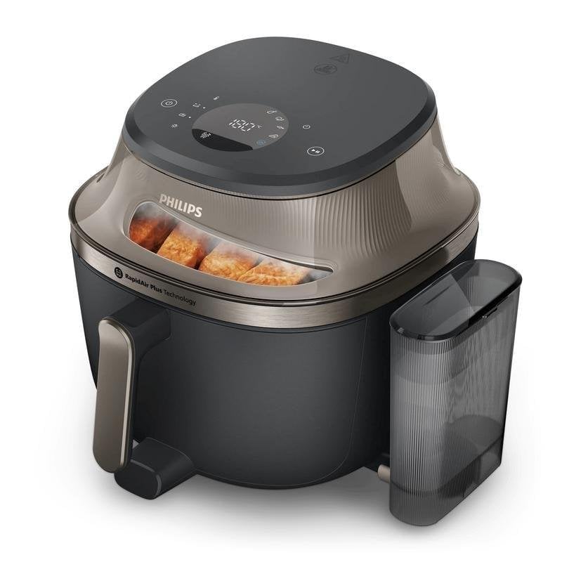 Philips Friggitrice Ad Aria Serie 5000 Finestra 7,2 L 2000 W Vapore Ceramica