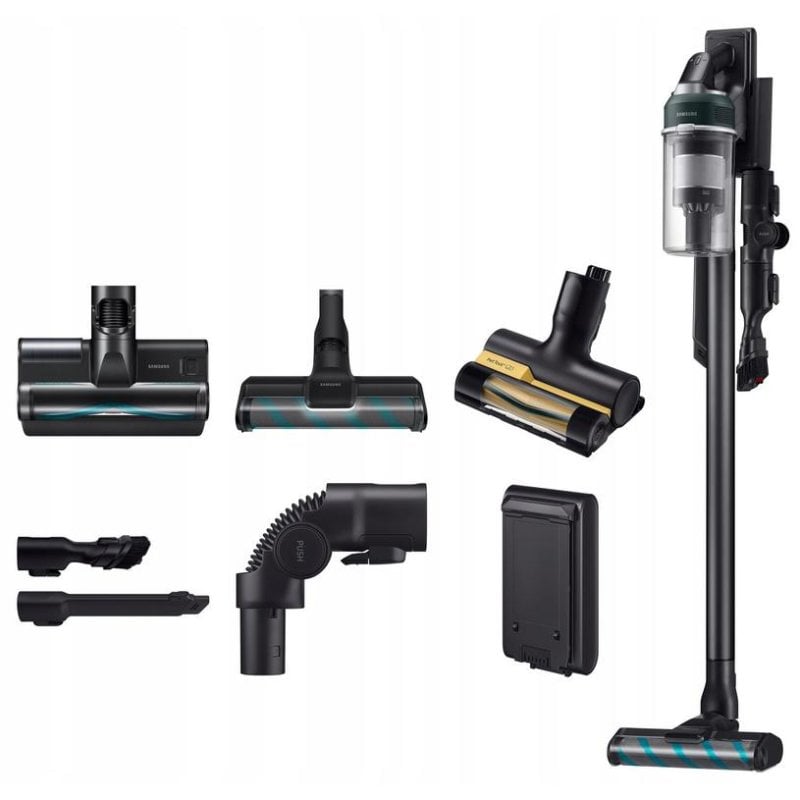 Aspiradora sin Cable Samsung Jet 85S Complete 250W 60 min Antienredos HEPA Negro