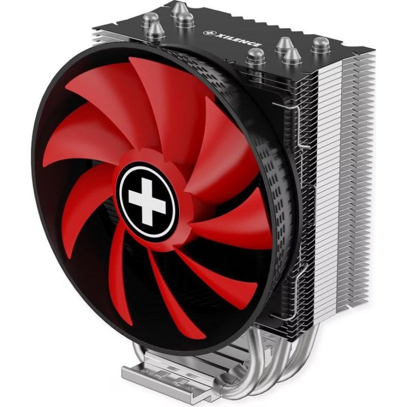 Refrigeración aire Xilence Socket AM4 AM5 LGA 1200 120 mm XC049 rojo negro
