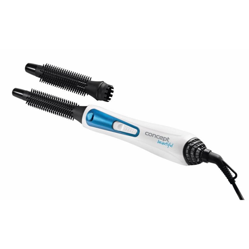 Cepillo Moldeador Concept KF1310 400 W Cerámica 3 Temperaturas Blanco y Azul