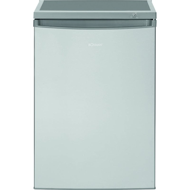 Frigorífico Una Puerta Bomann KS 2184.1 Defrost 84,5cm 120L E Acero inoxidable