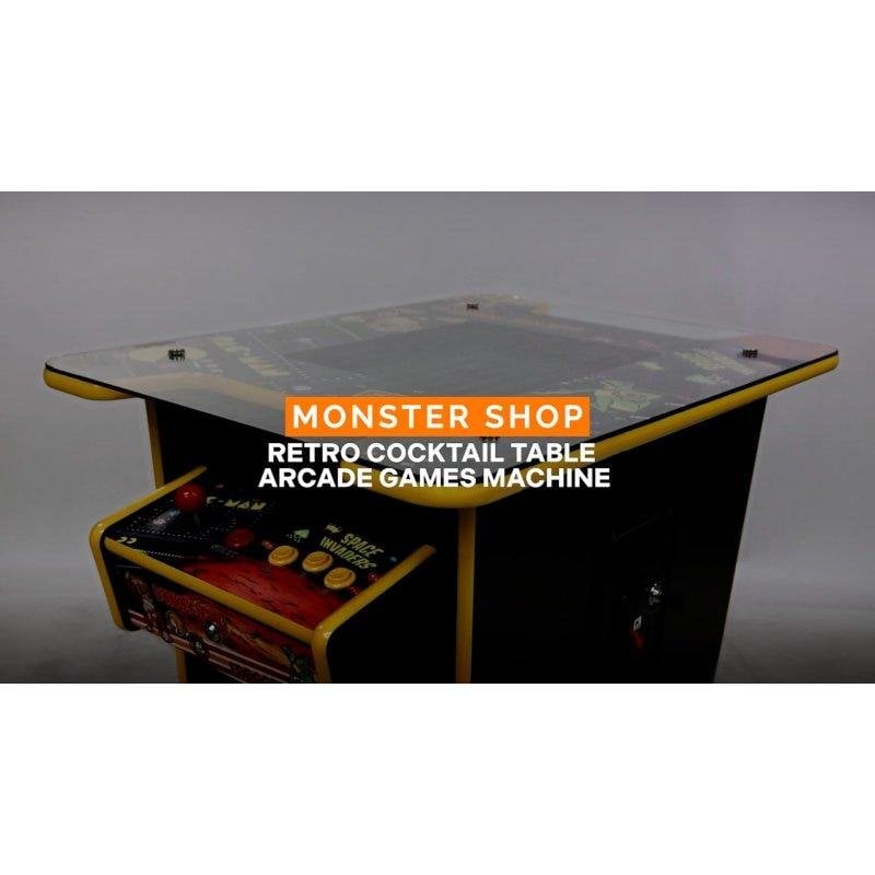 Monster Shop - Retro Arcade Games Maschine Arcade Tisch Spielautomat Spielkonsole Videospielmaschine Video Spiele 645cm b x 73cm h x 895cm t