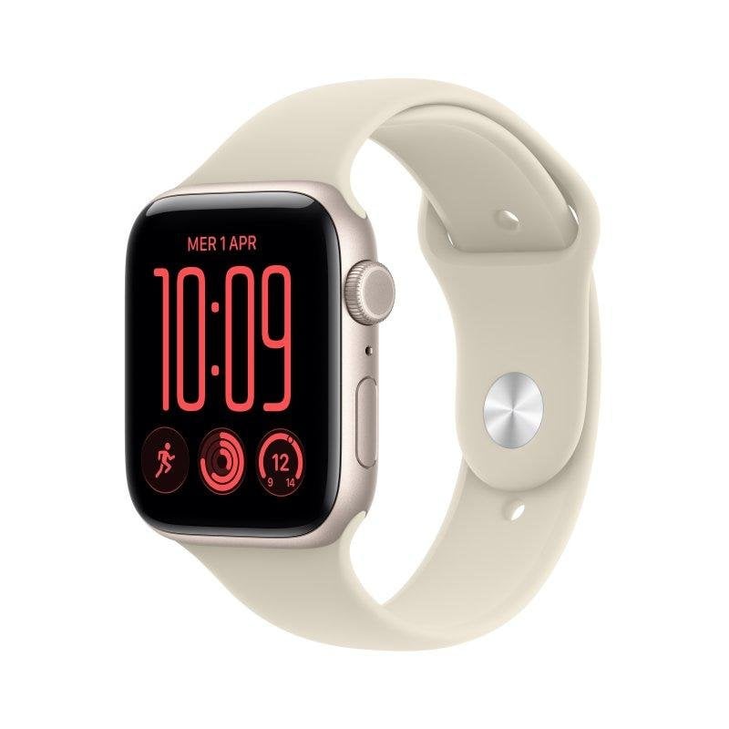 Apple Watch SE 3 GPS + Cellular 44mm Alluminio Beige con Cinturino Sportivo M/L