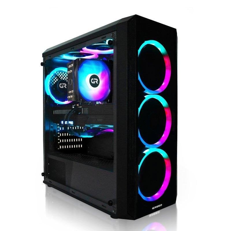 Desktop GREED Mk2 Lite AMD Ryzen 7 5700X 16GB 512GB SSD RX 9060 Windows 11 Pro