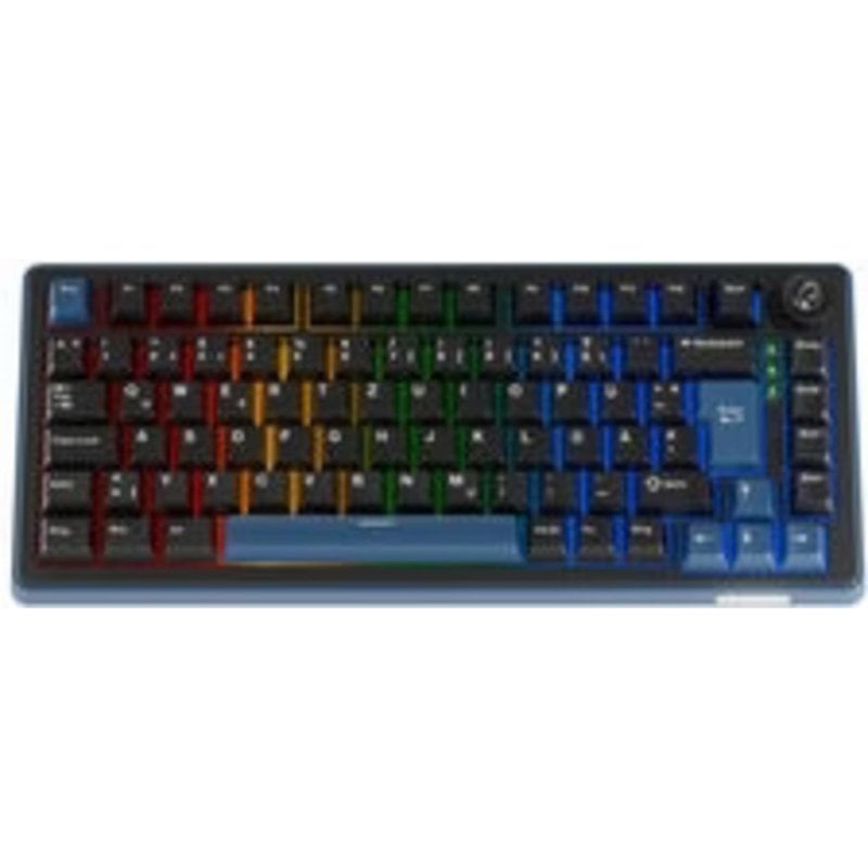 Teclado Ducky DKOKM2583-KYDEPDCOCH1 mecânico gaming 75% com RGB Alemanha