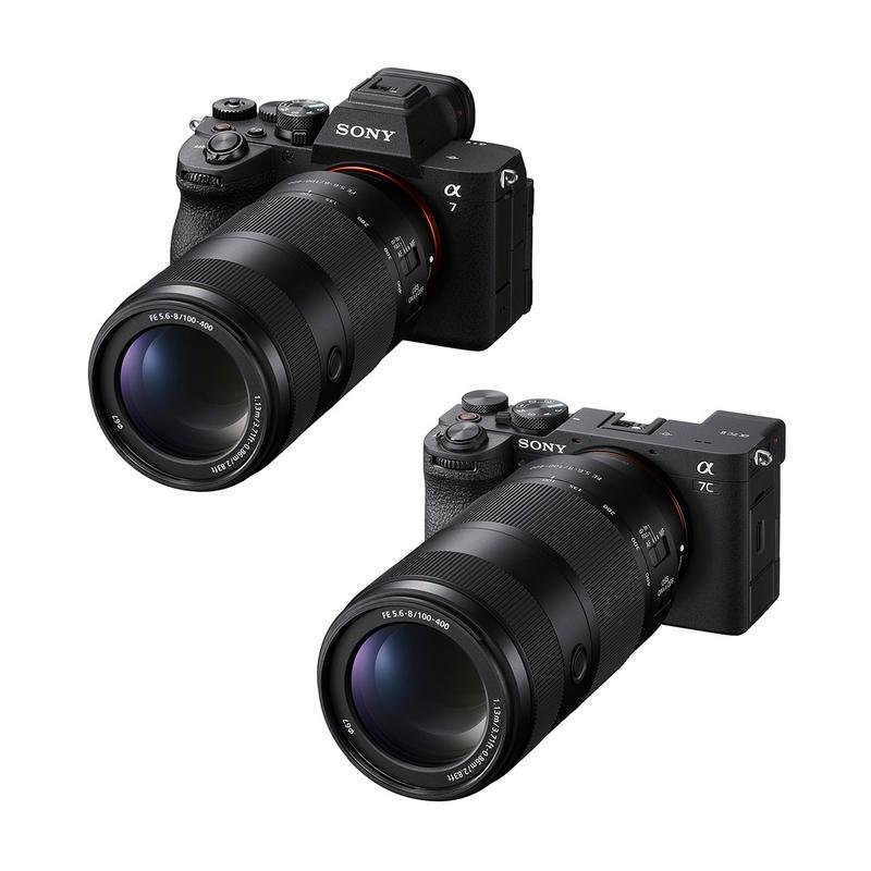 Objectif zoom Sony FE 100 400 mm f5.6 8 OSS pour Monture Sony E APS C - vue 5