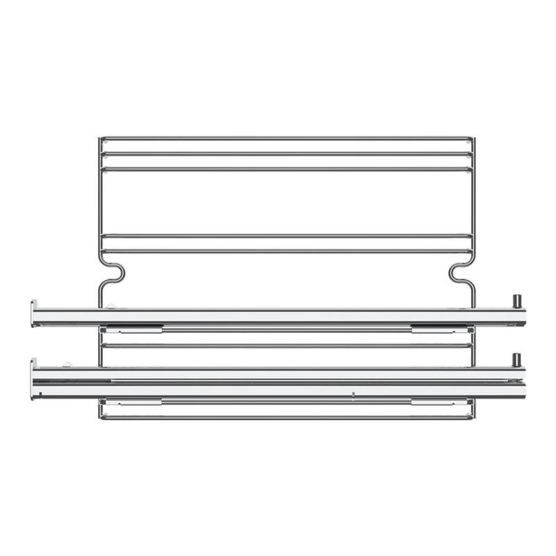 Guia telescopica Teka 2 niveis para forno 60 cm Inox