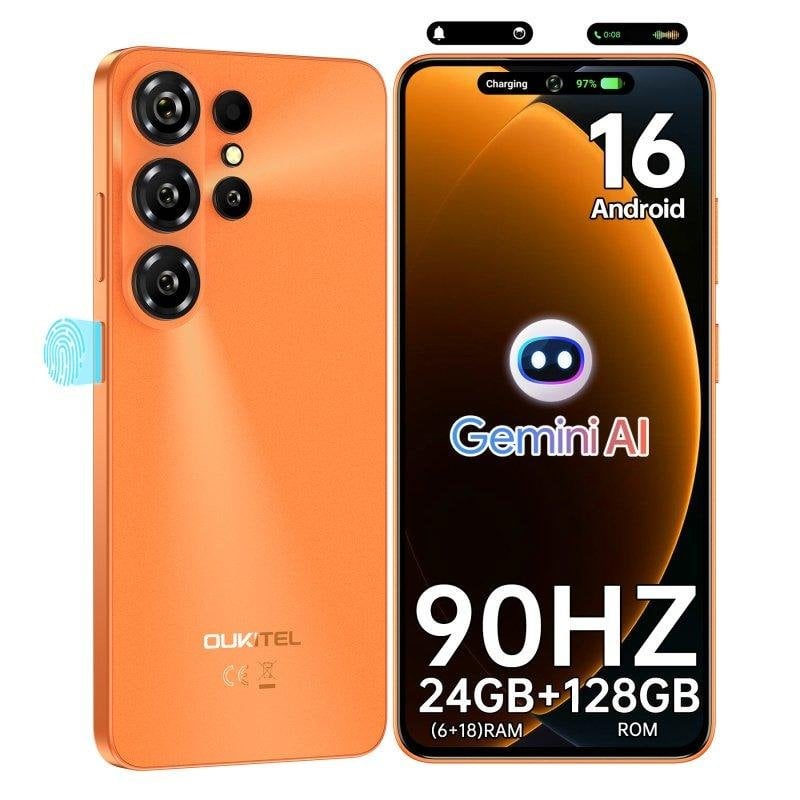 Oukitel C26 4G 6GB 128GB 6.63" Arancione