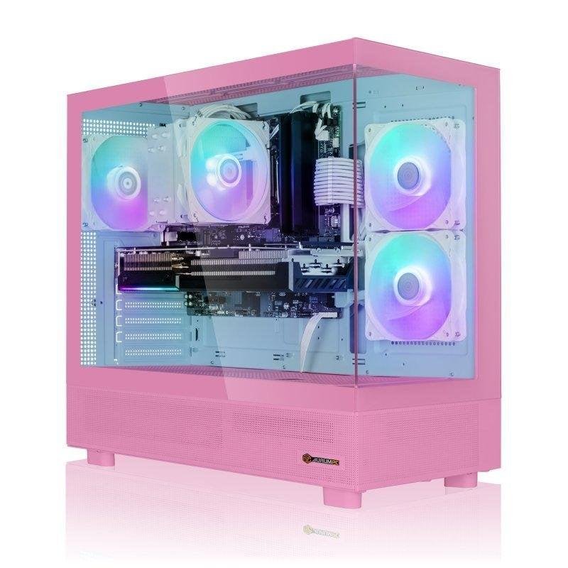 Desktop-PC AurumPC Pink Edition AMD Ryzen 5 5600 16GB 1TB SSD RTX 5060 Windows 11
