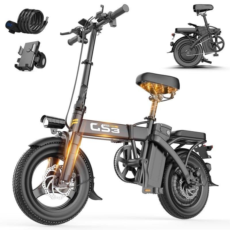 Velo electrique pliant Toofly GS3 250W Autonomie 65km