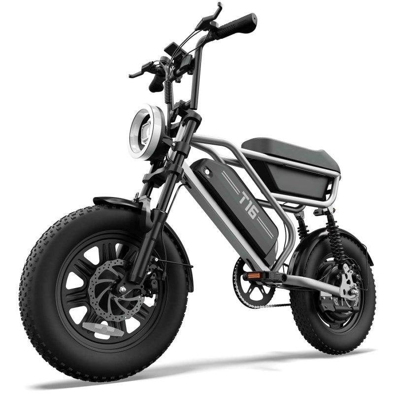 Bicicleta Eléctrica Urlife T16 Motor 250W Batería 48V 13Ah Neumáticos 16" Todoterreno