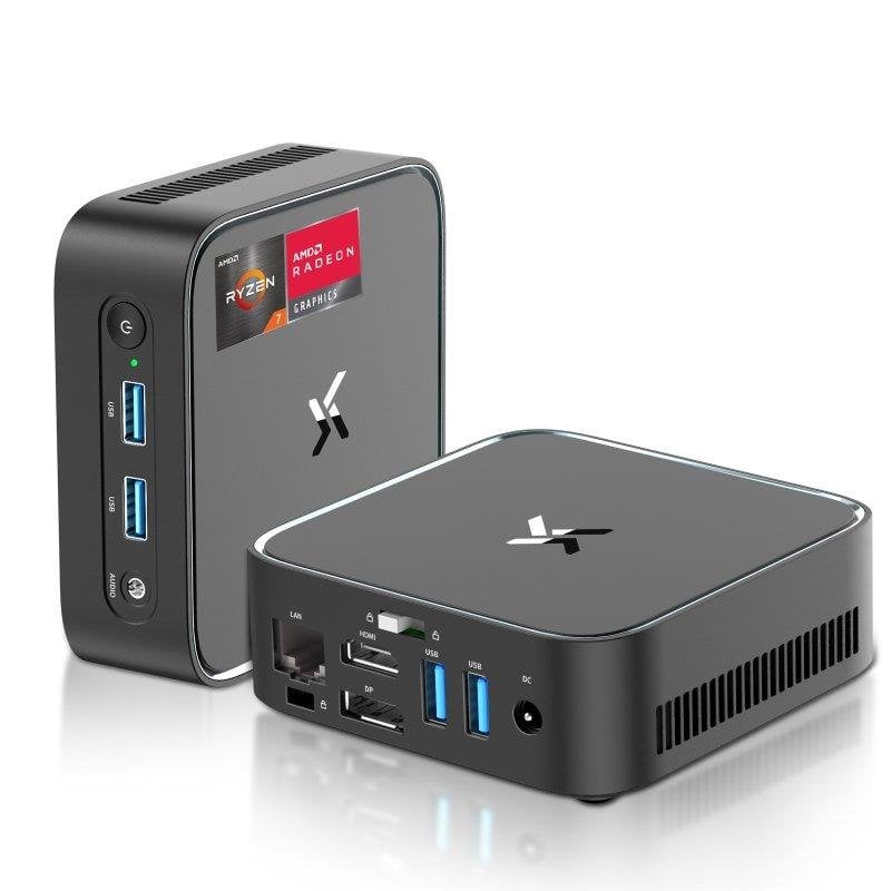 Mini PC Huidun H80 AMD Ryzen 7 3700U/16GB/512GB SSD/Radeon Vega 10/Windows 11 Pro
