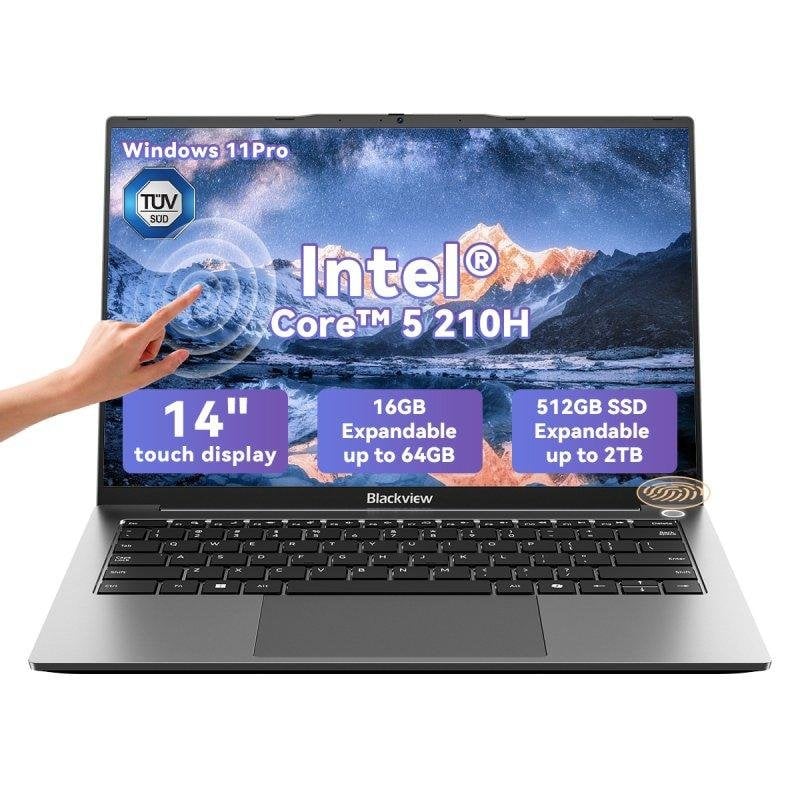 Portátil Blackview AceBook 16 14" Intel Core 5 210H 16GB 512GB SSD W11 Pro
