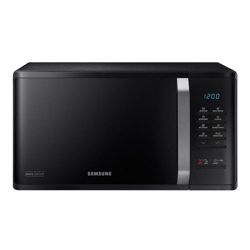 Microondas Samsung MS23K3523AK/E2 23 litros 800 W con pantalla LED y función auto cocinado