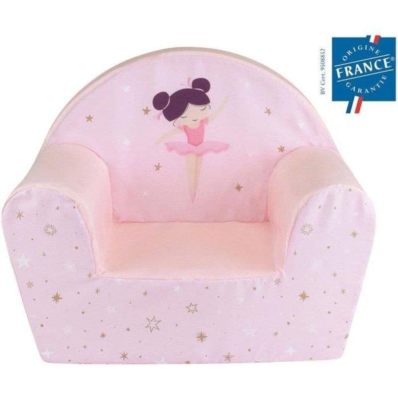 Butaca Infantil FUN HOUSE Ballerina Rosa con Funda Lavable