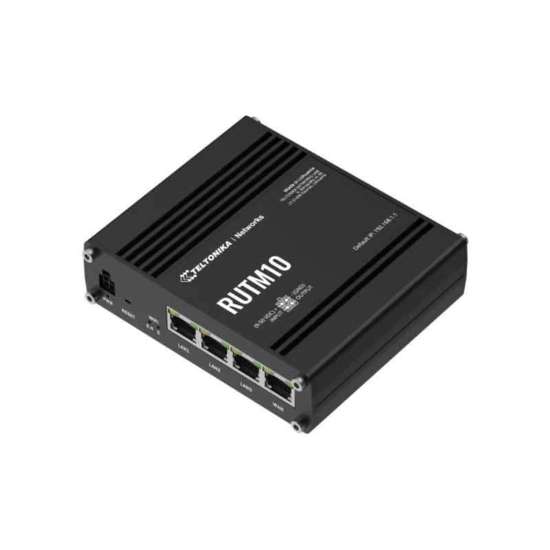 Teltonika Router RUTM10 WiFi 5 Dual bande 867 Mbps Ethernet industriel - vue 1