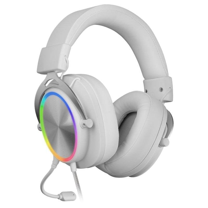 Mars Gaming MH-FORGE kabelgebundene Gaming Kopfhörer Jack 3,5 mm RGB Weiß