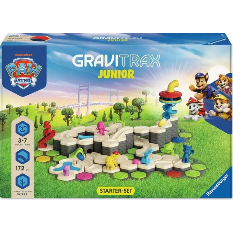 Ravensburger GraviTrax Junior Starter Set Pat Patrouille+170 pièces Circuit de billes Jeu de construction Dès 12020007 - vue 6