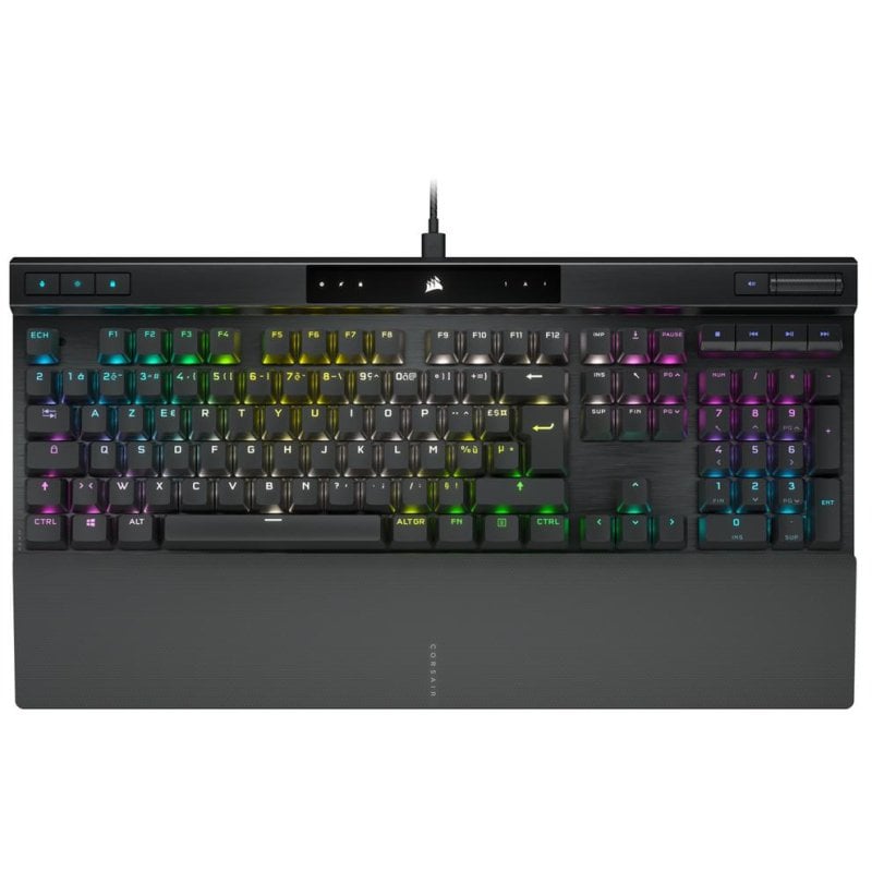 Clavier Corsair K70 RGB PRO optomecanique AZERTY avec LED RGB