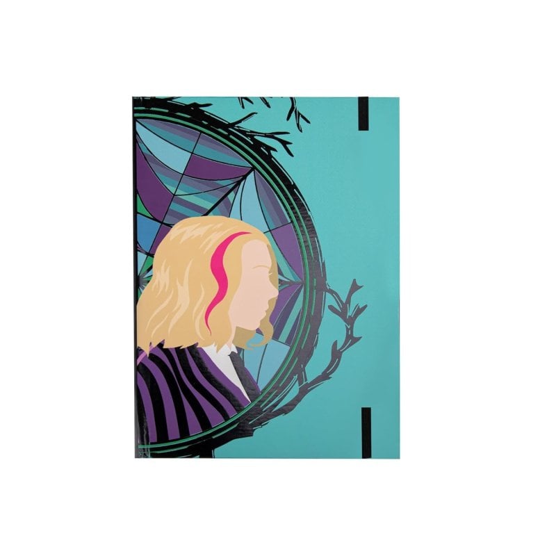 Wednesday Carnet rigide double entrée Wednesday et Enid - vue 8