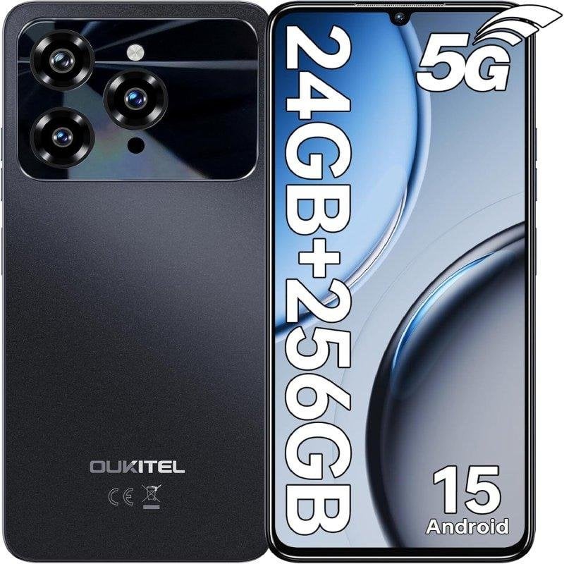Oukitel C6 5G 8GB 6.8" 256GB Negro NFC