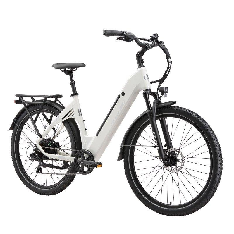 Elektrofahrrad TTGO C5 250W 48V 13.5Ah 27.5 Zoll Weiß