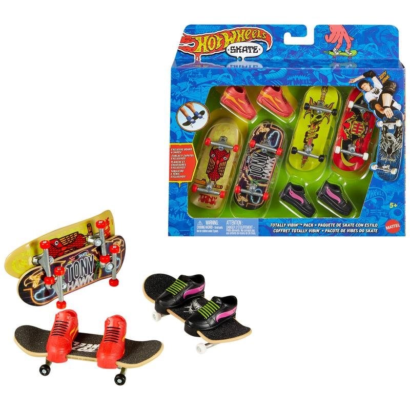 Coffret Hot Wheels 4 finger skate MATTEL - vue 2