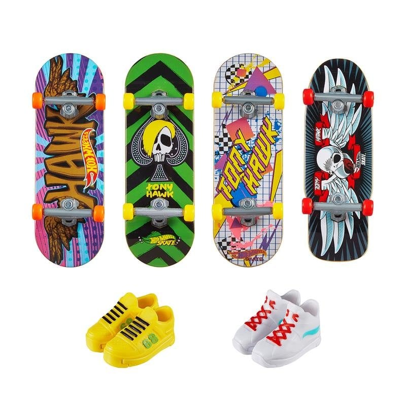 Coffret Hot Wheels 4 finger skate MATTEL