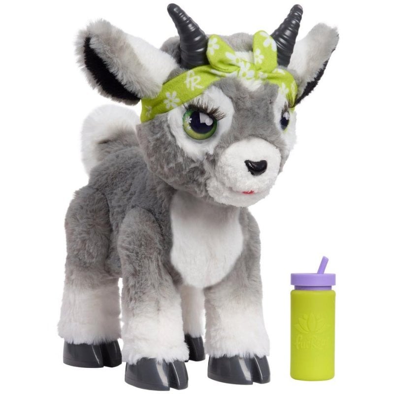 Brinquedo interativo FurReal Daisy Cabra Yoga sonoro multicolorido