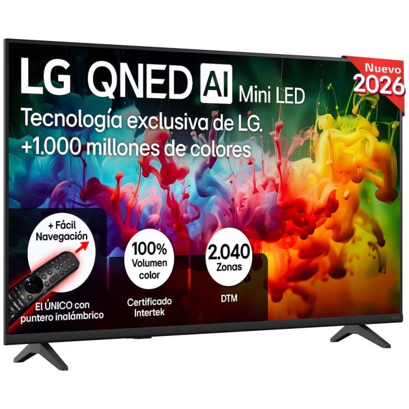 TV LG QNED MiniLED 43QNED7EB3C 43" 4K UltraHD 60Hz Smart TV WebOS HDR10