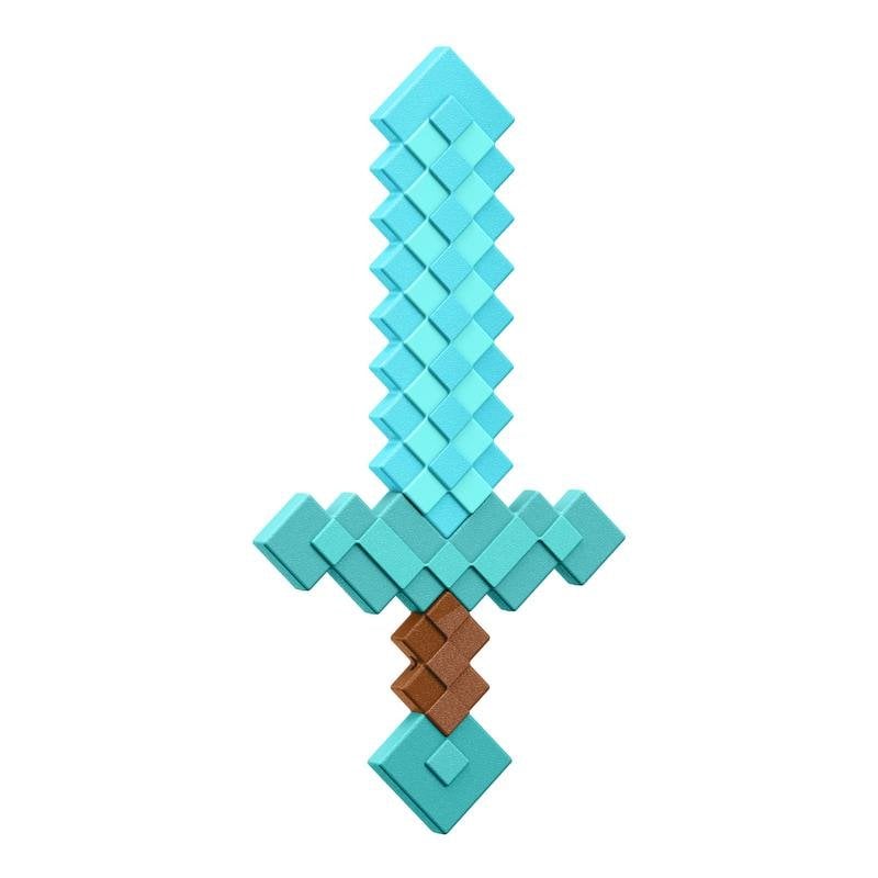 Espada de Brinquedo Mattel Minecraft Diamante infantil