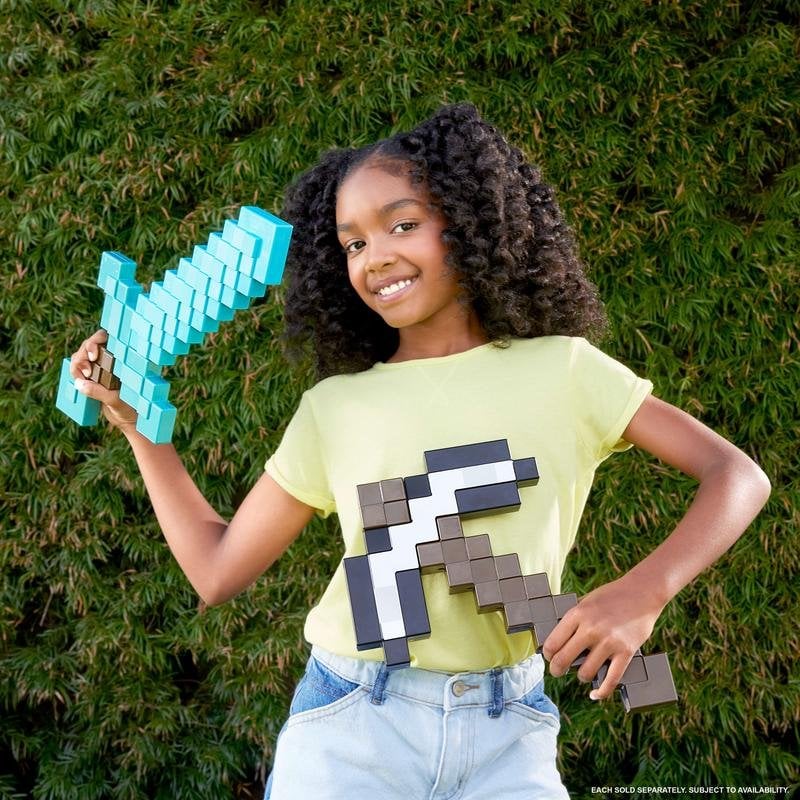Minecraft Épée en diamant pour jeu de rôle - vue 2