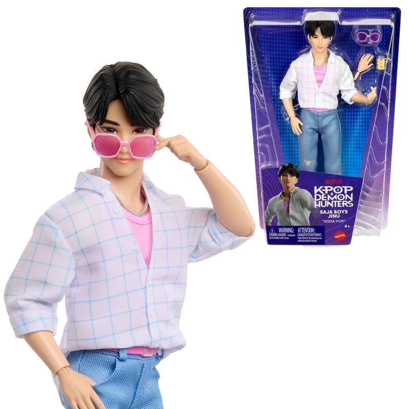 Mattel KPop Demon Hunters Poupée Jinu Soda Pop de Saja Boys - vue 7