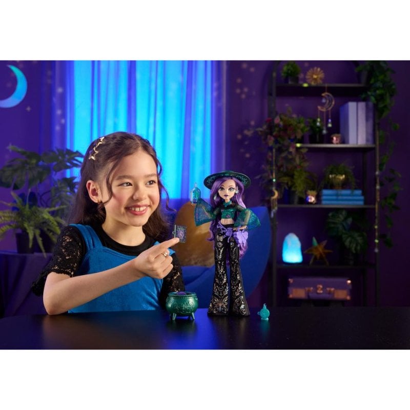 Poupee Monster High Willow Thorne Moonspell Magic Sorciere Nature
