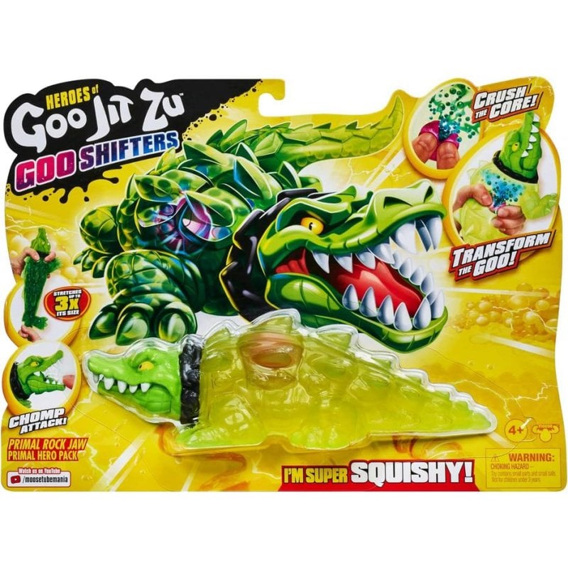 Moose Toys Crocodile - Rock Jaw - Goo Jit Zu