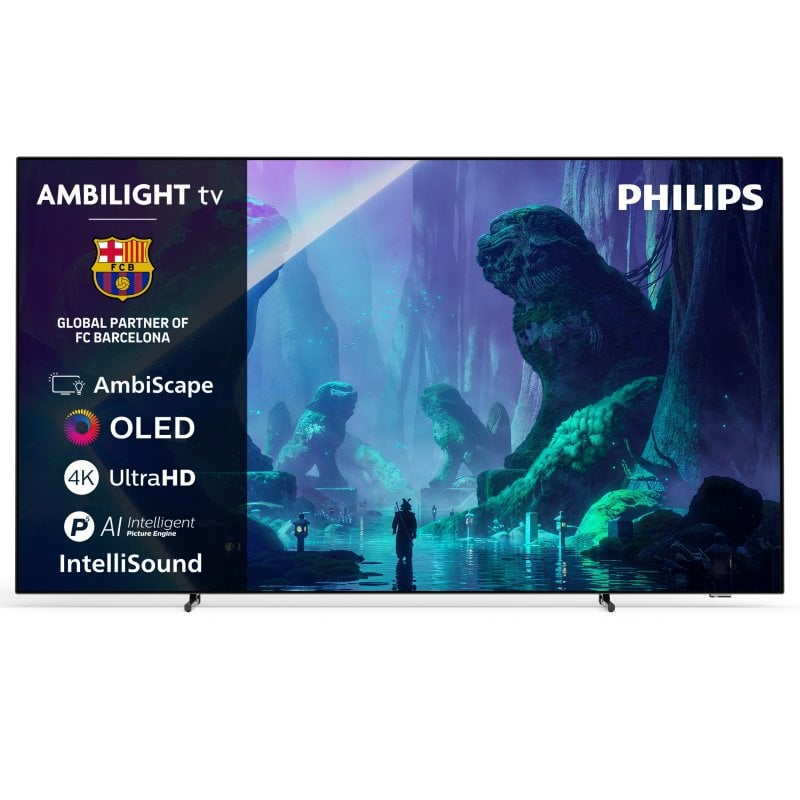 TV Philips OLED 55OLED801/12 55" 4K UltraHD 120Hz Smart TV Titan OS HDR10 Ambilight