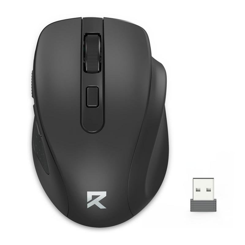 Ratón REDRAGON BM-4091 Bluetooth sem fios 4000 DPI Preto 6 Botões