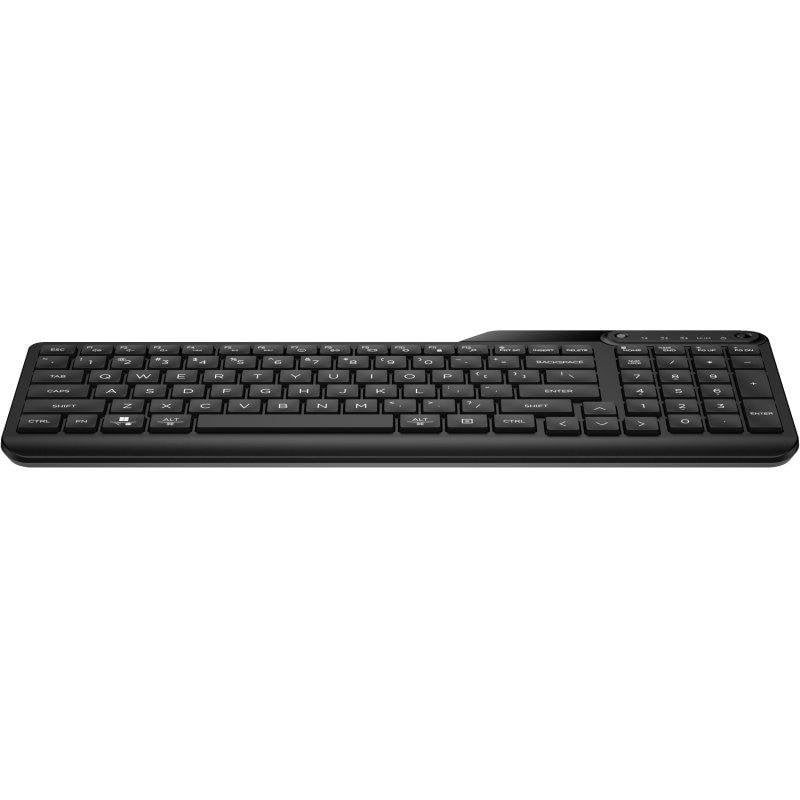 Tastatur HP 460 kabellos Bluetooth 5.3 kompakt mit Ziffernblock QWERTY Englisch