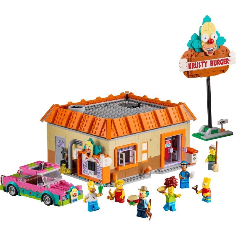 LEGO Icons The Simpsons : Krusty Burger 10352 - vue 3