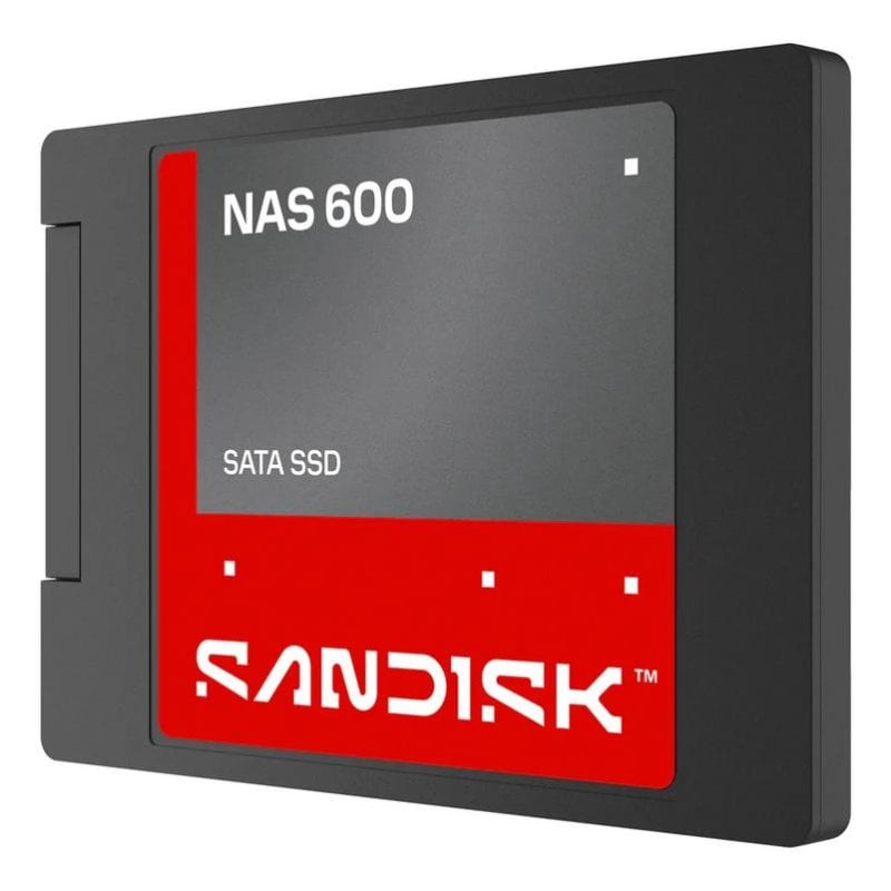 Disque Dur Sandisk NAS 600 4 To SATA SSD 2 5 560 Mo/ Lecture 520 Mo/ Écriture