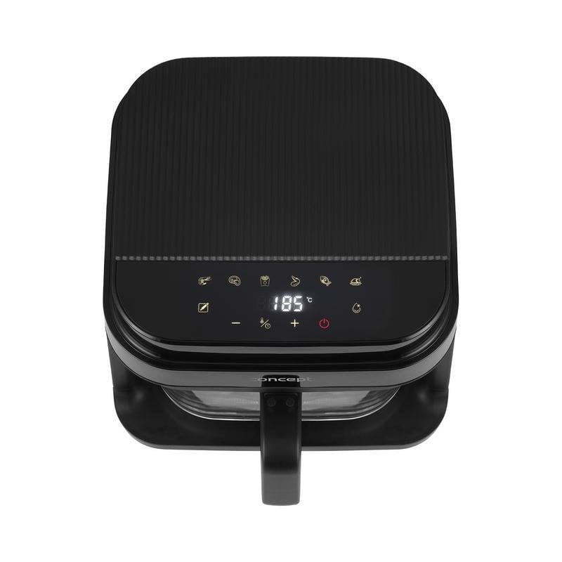 Heißluftfritteuse Concept FR5500 Glas 5,5L 1200W Touch-Display