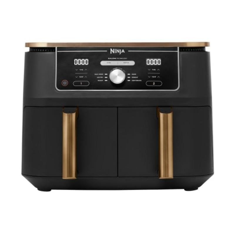 Friteuse sans Huile Ninja AF400EU Double Panier 9,5L 2470W Revêtement Céramique