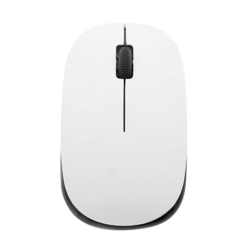 Ratón TnB MWCANDYBK Inalámbrico RF 1000 DPI Ambidextro Negro Blanco