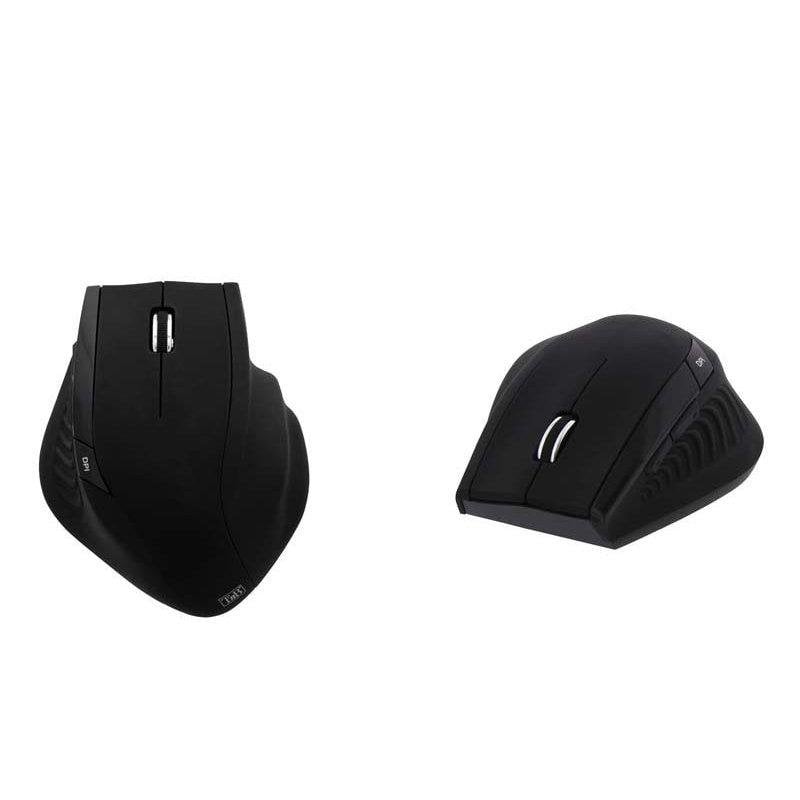TNB Souris Mwergo Verticale Sans Fil 1600 DPI Noire Ergonomique