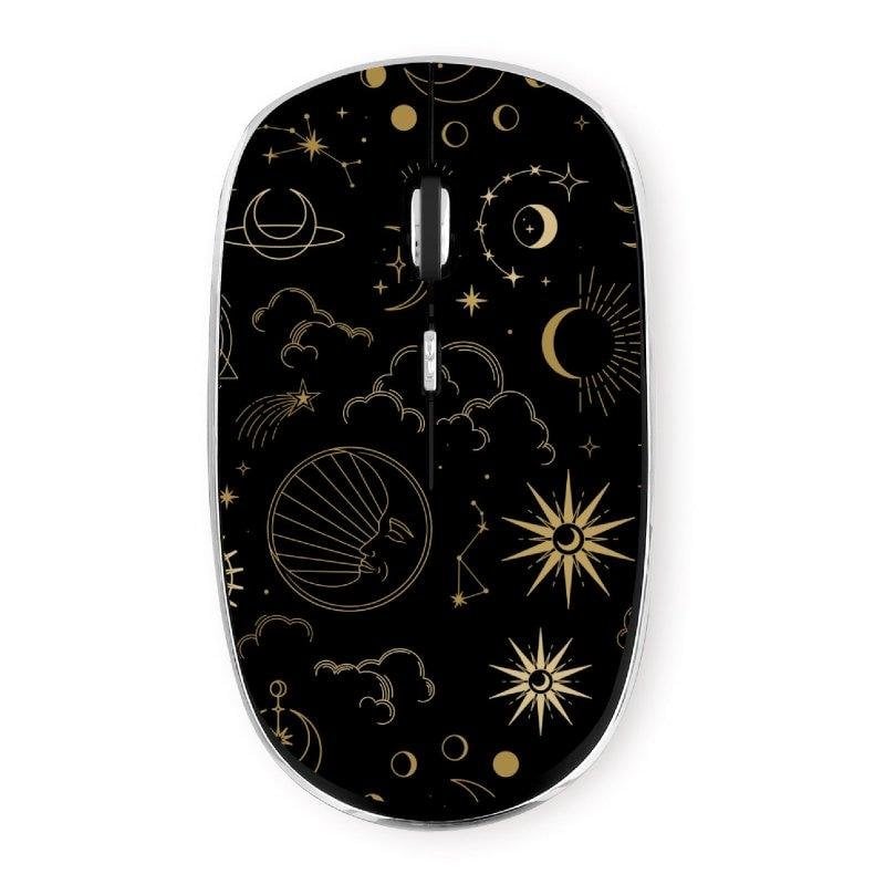 TNB Ratón MWXASTRO RF sans fil 1600 DPI multicolore ambidextre