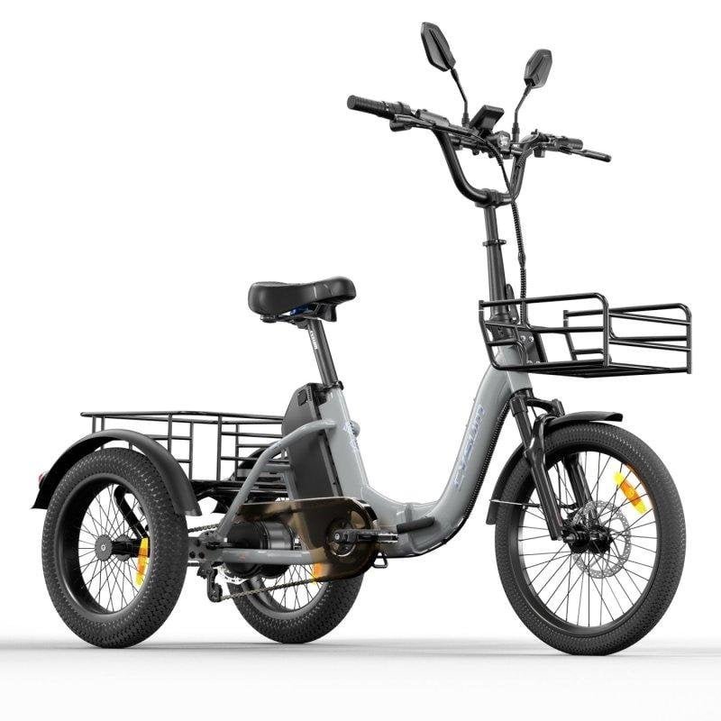 E-Tricycle Cysum Ag1 Pro 750W 48V 20Ah 20" - Grau