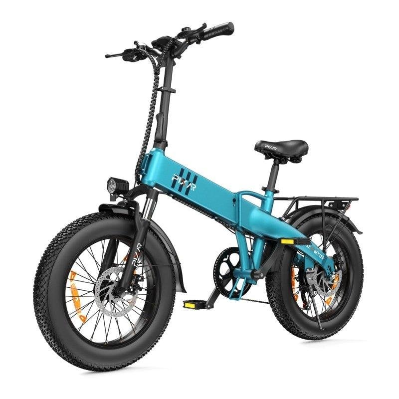 Bicicleta Eléctrica Pixar F2 250W 48V 15Ah Freno Disco Verde
