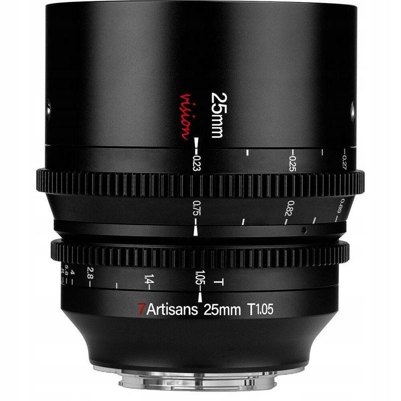 Objectif 7Artisans Vision 25mm T1.05 Monture Canon RF